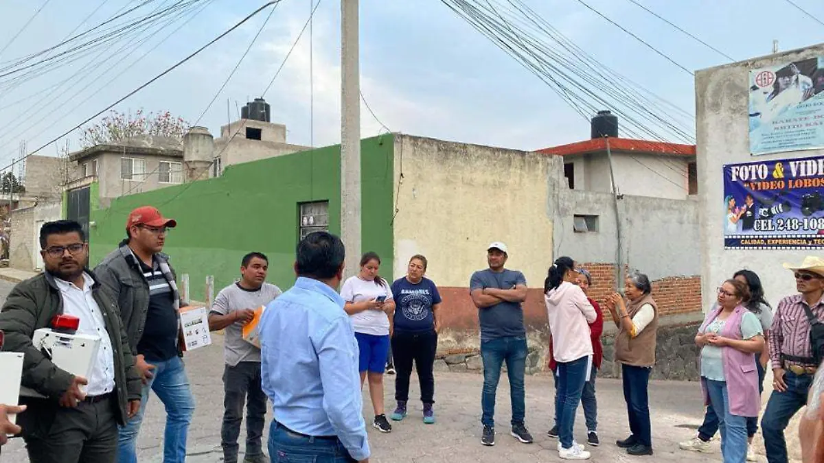 barrio  quinto barrio Panotla videocámaras