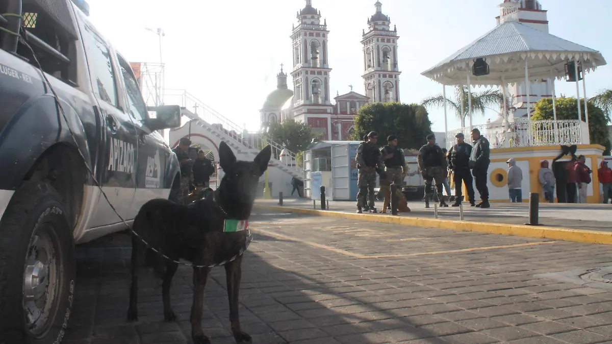 policíacon caninos
