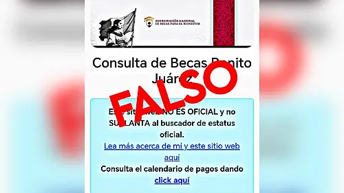 página falsa