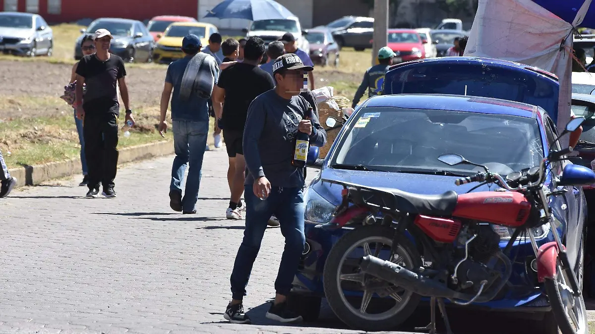 Consumo de alcohol en la vía pública