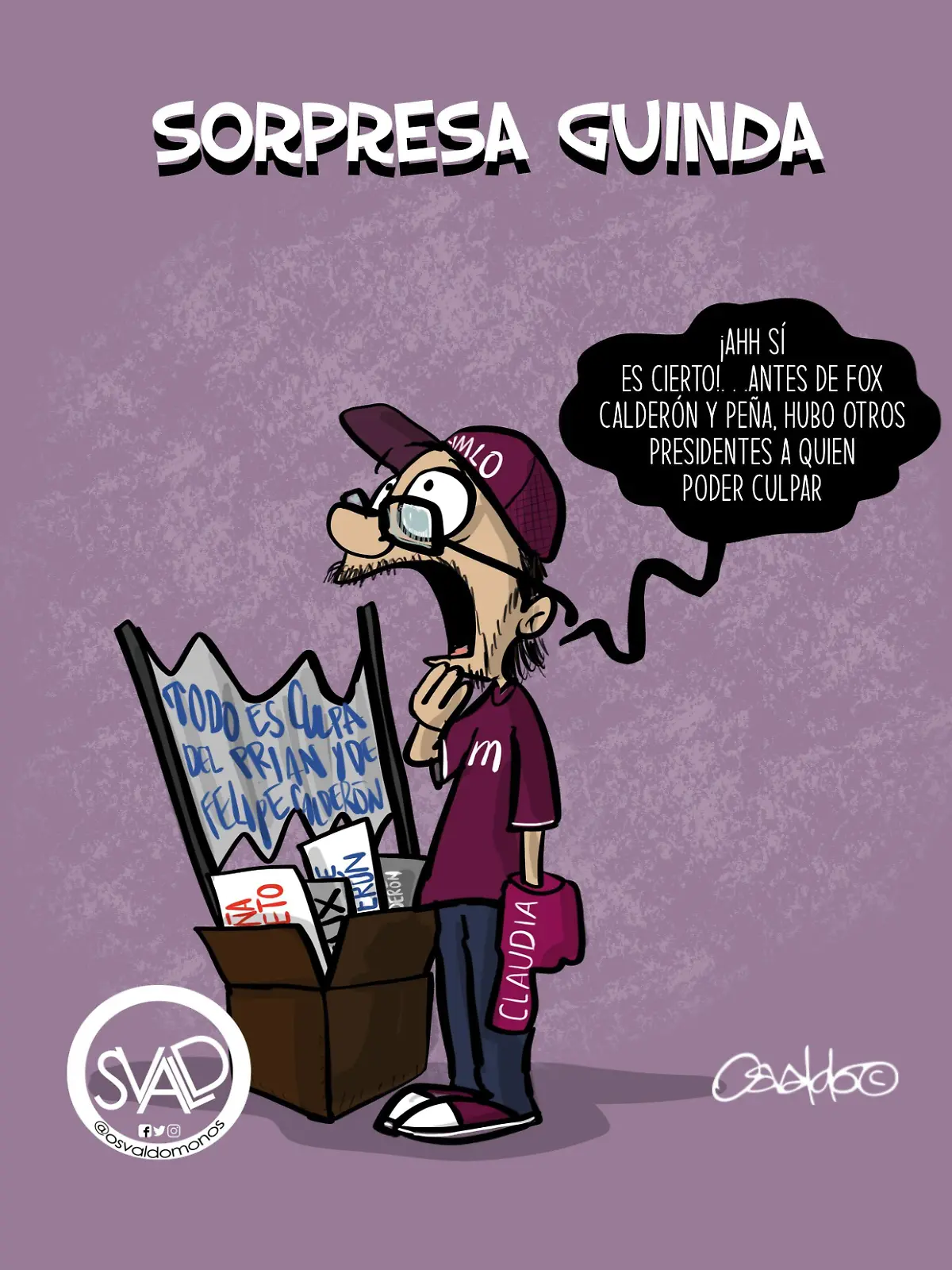 cartón OSVALDO