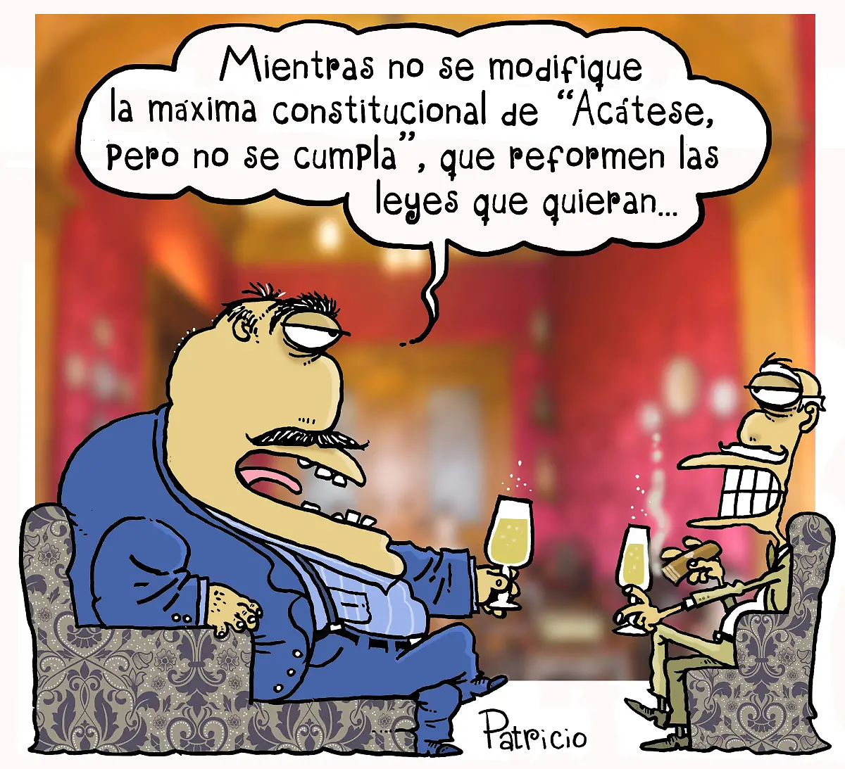 cartón PATRICIO