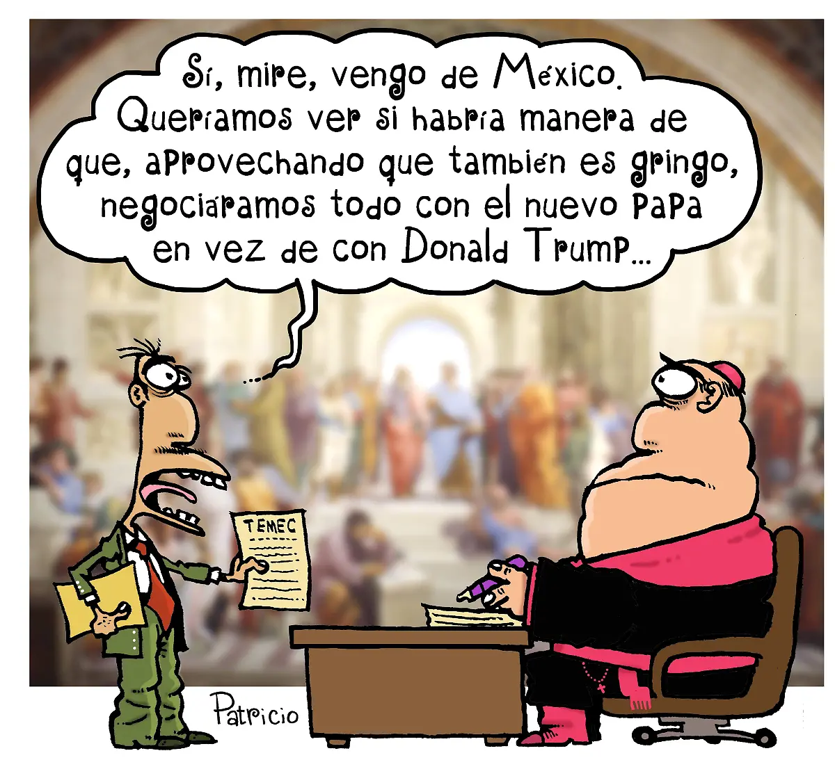 cartón PATRICIO