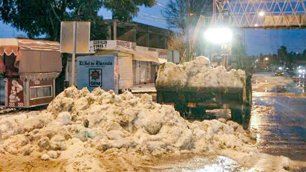 granizada histórica