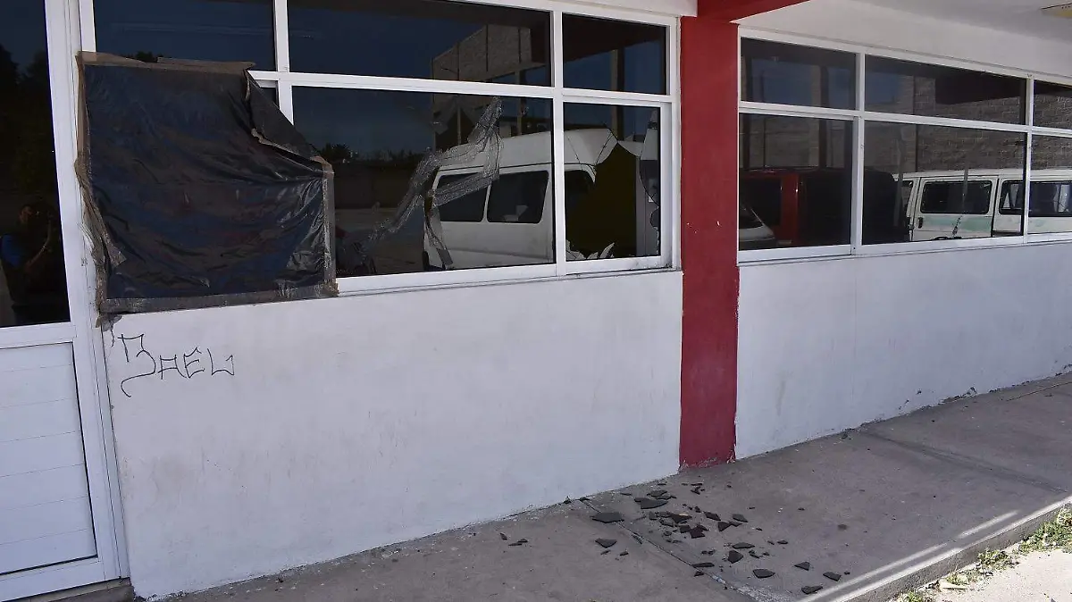 Centro de Bachillerato en Contla sufre ataque vandálico
