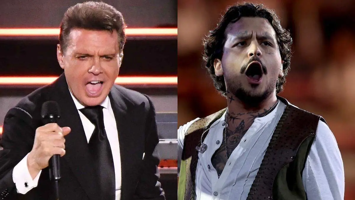 Luis Miguel y Christian Nodal