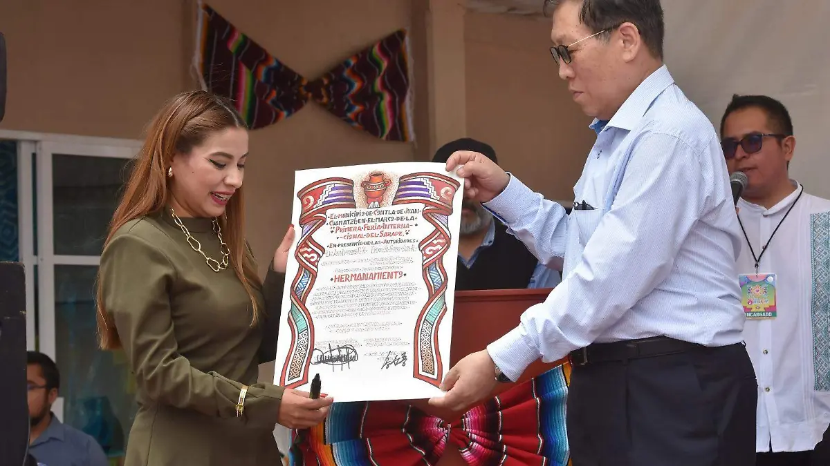 Contla de Juan Cuamatzi y República Popular Democrática de Corea firmaron un hermanamiento