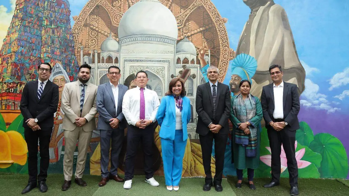 Gobernadora embajada India2