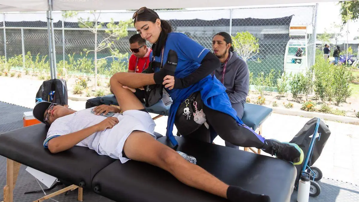 Atletas Olimpiada acompañamiento