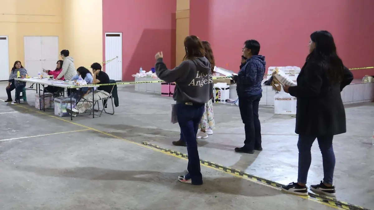 Cierre casillas