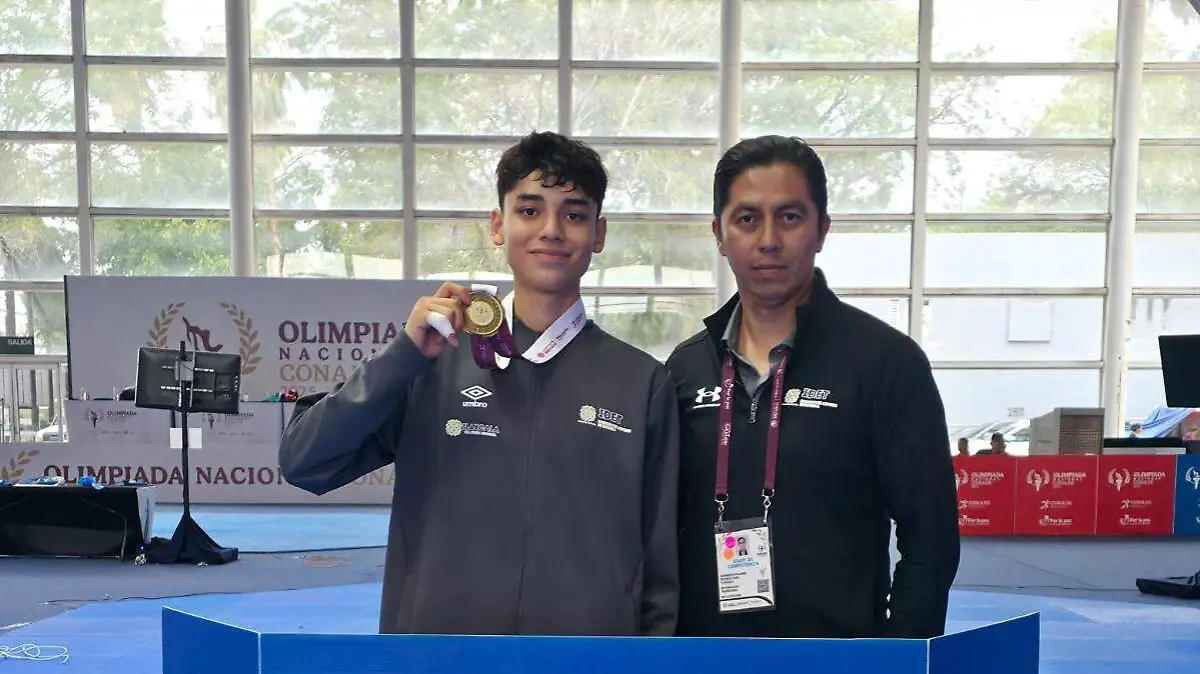 medalla de oro taekwando Olomíada Nacional (3)