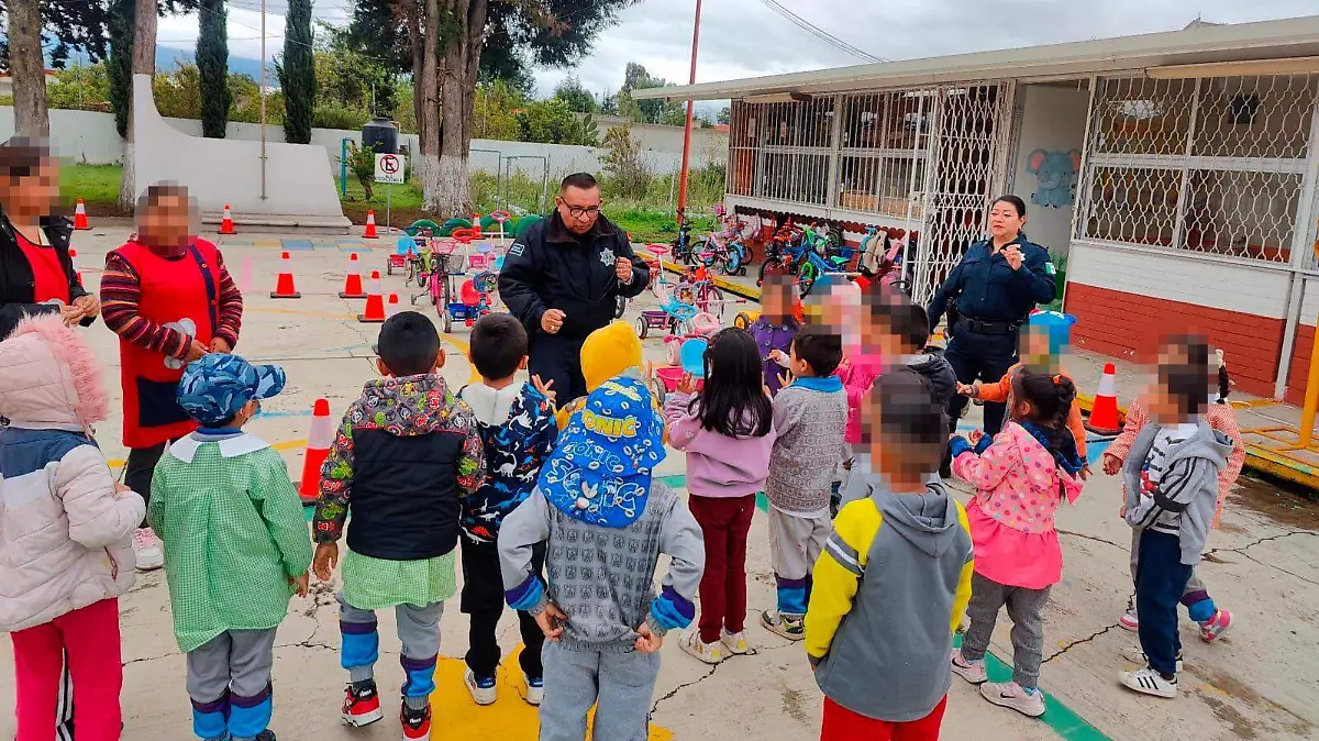 Promueven cultura vial desde la infancia en Chiautempan 3