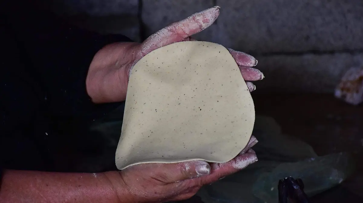 tortilla hecha a mano