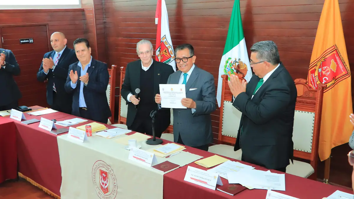 04 Derecho UATx fue sede de reunión de trabajo de la Circunscripción No. 8 de ANFADE 1
