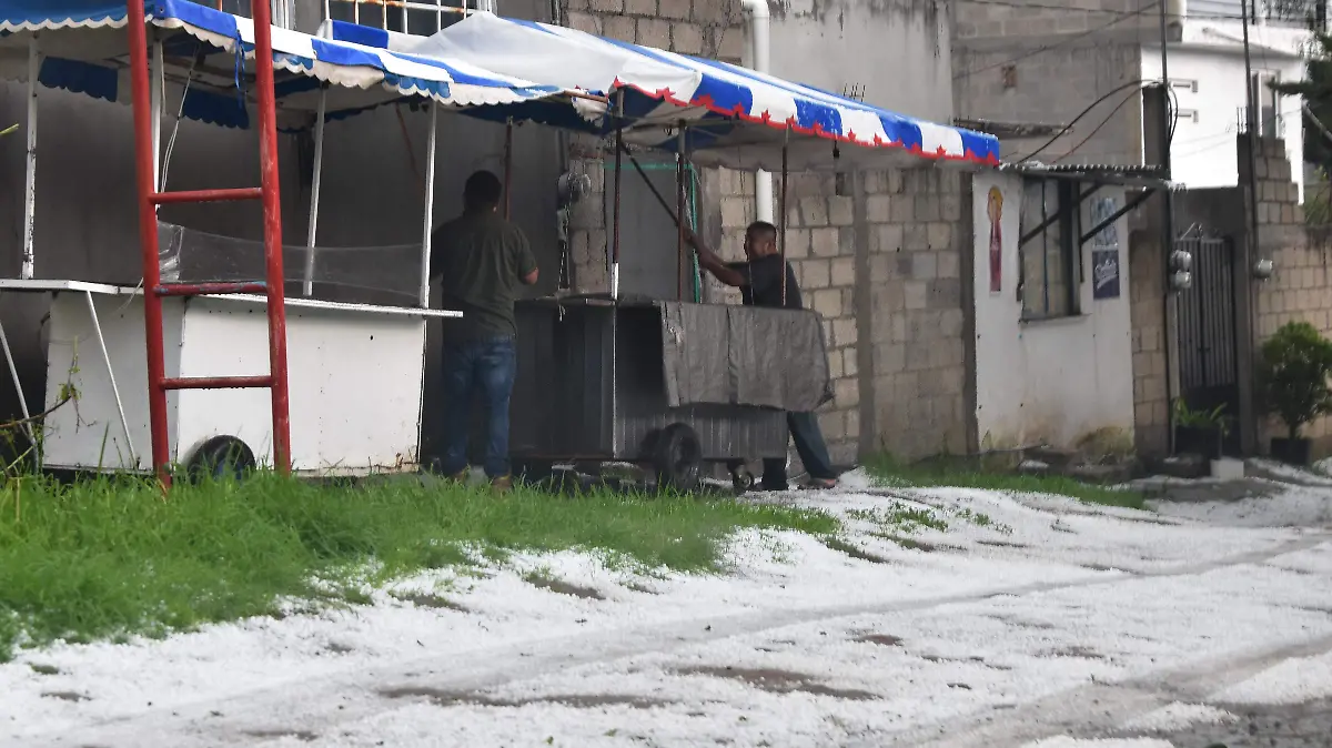 LOS DAÑOS POR GRANIZO