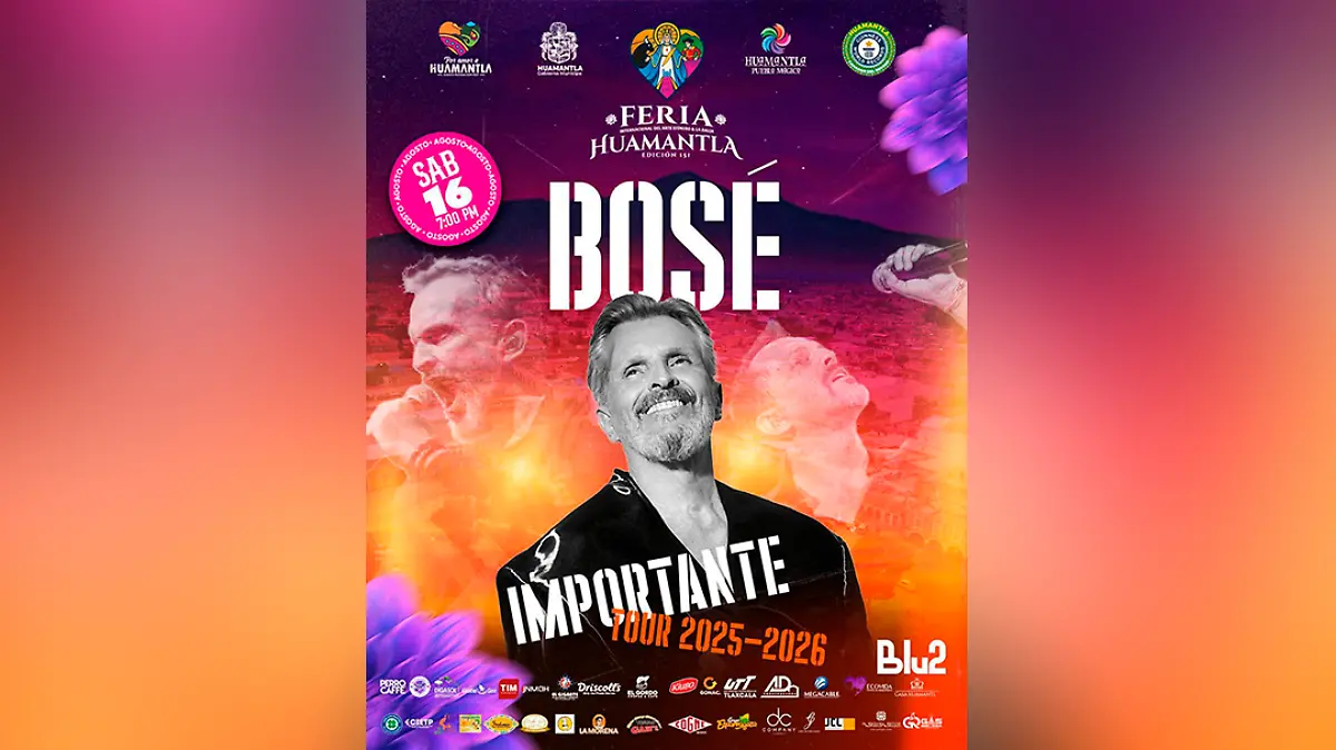 cartel miguel Bosé