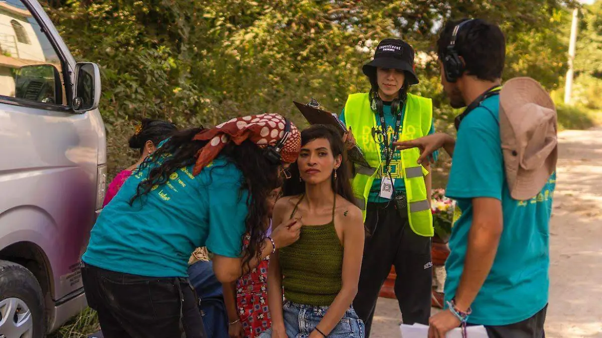 durante la filmación