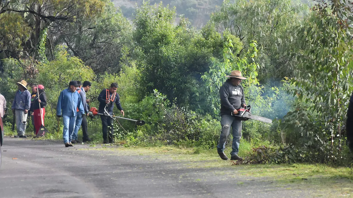FAENA COMUNITARIA EN TEMETZONTLA