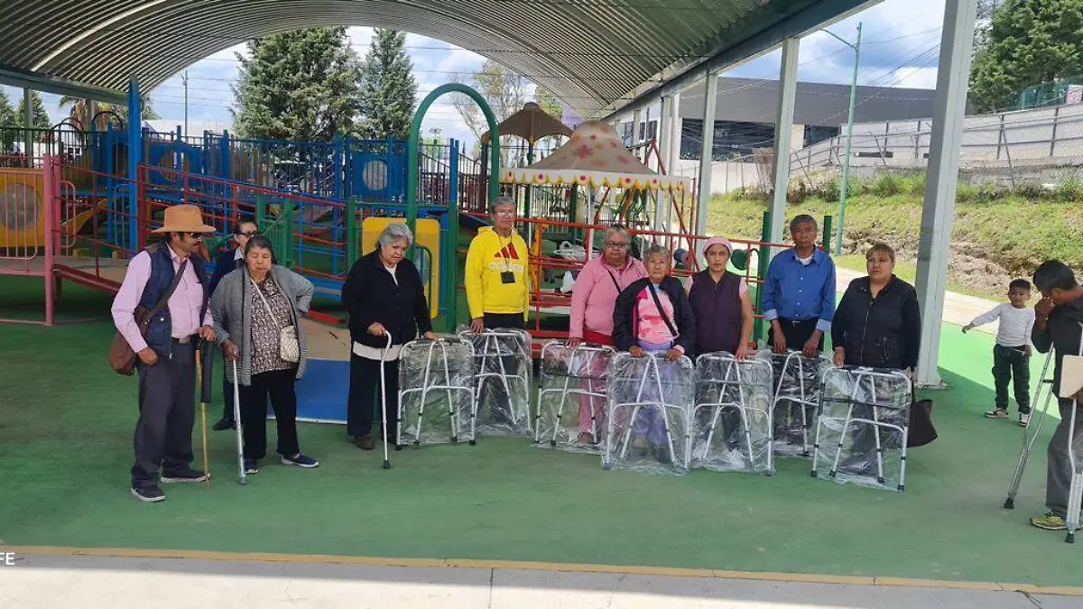 Secretaría de bienestar entrega