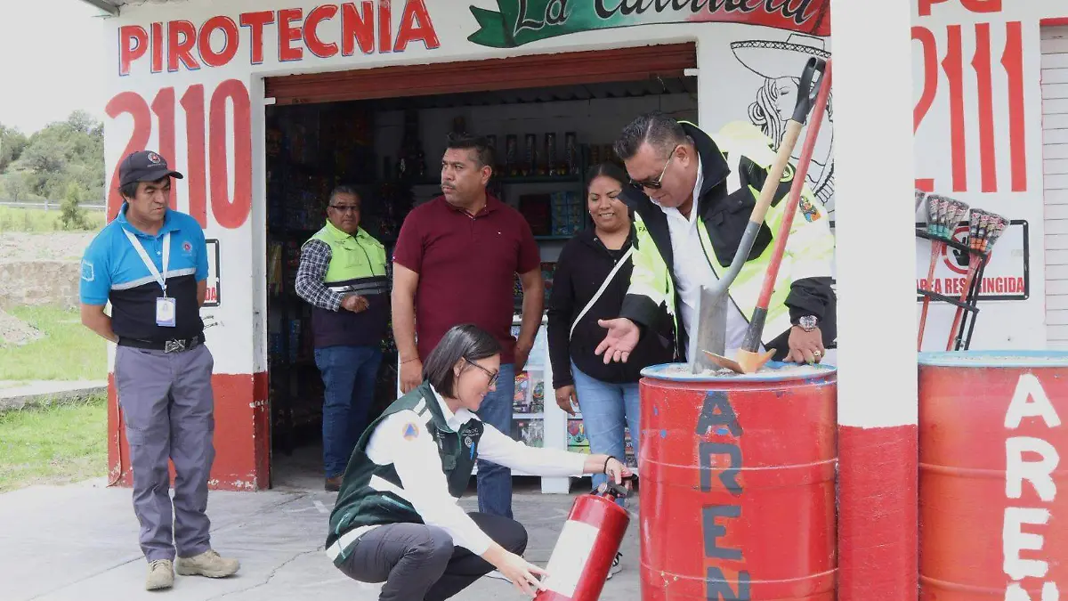 Protección Cicil en recorrido por polvorines (2)
