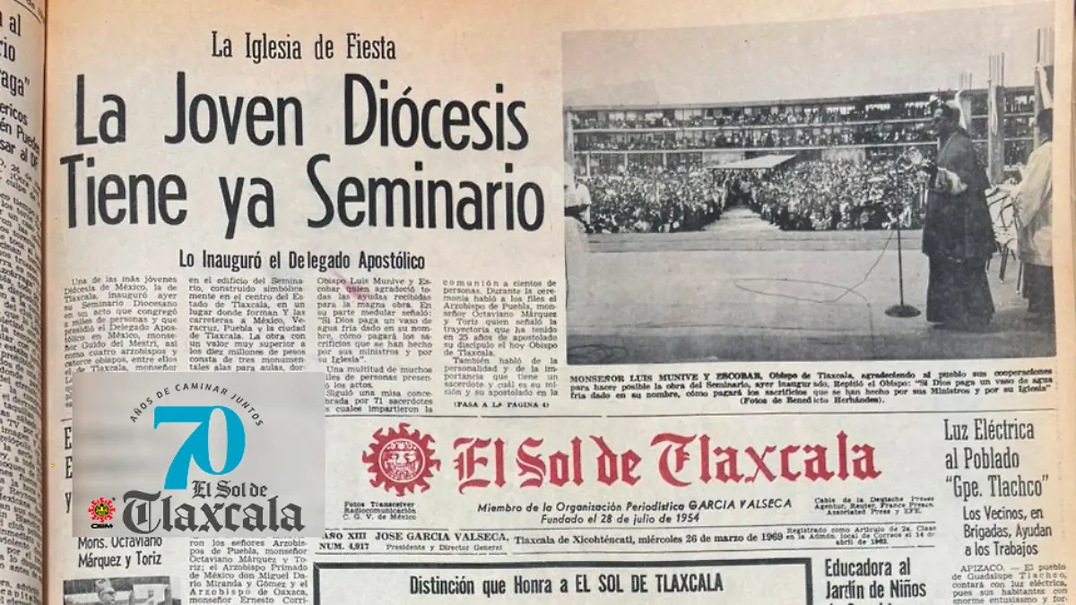 creación del Seminario de Nuestra Señora de Ocotlán principal