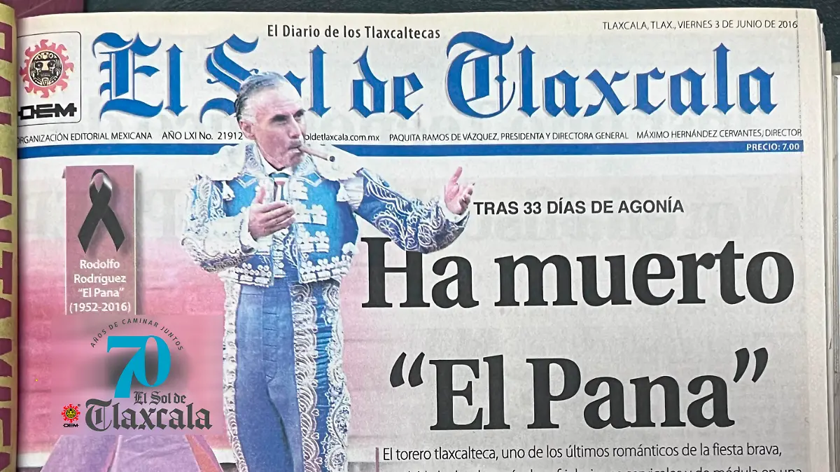 Ha muerto el pana principal