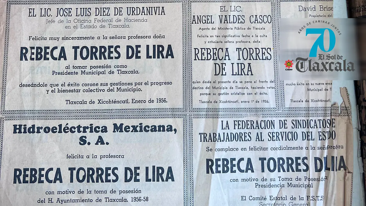 Rebeca Torres Ortega, primera presidenta principal