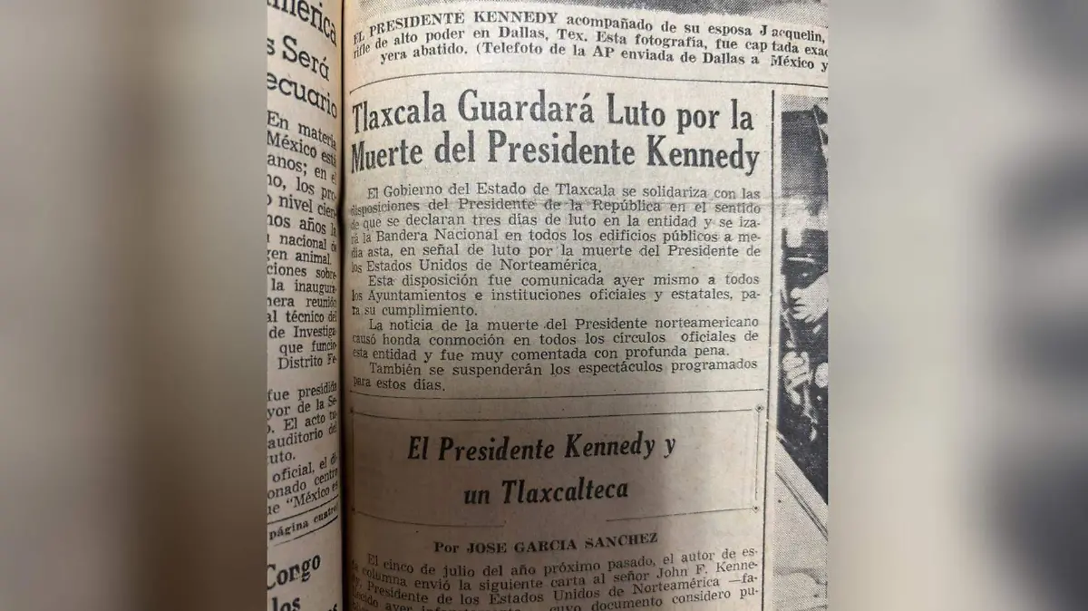 El asesinato del presidente Jhon F. Kennedy