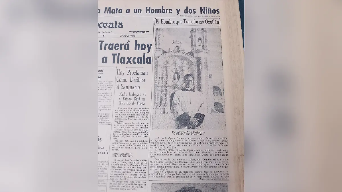 Luis Munive convirtió en una joya a la Basílica de Nuestra Señora de Ocotlán