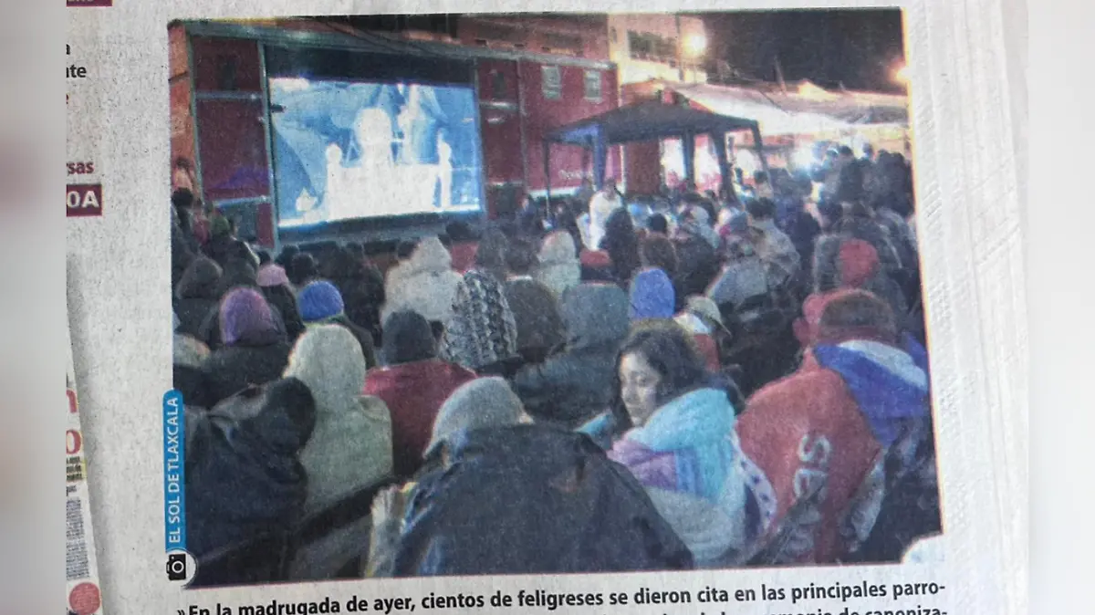 En 2017 dio Tlaxcala tres santos al mundo católico