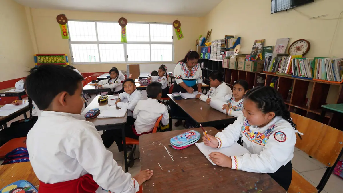 MUJER INDÍGENA - ESCUELAS TLAXCALA