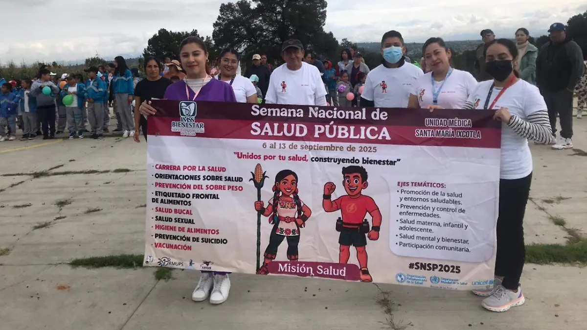 JORNADA ACTIVACIÓN FÍSICA SANTA MARÍA IXCOTLA, HUEYOTLIPAN