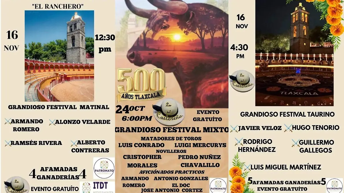 festivales taurinos