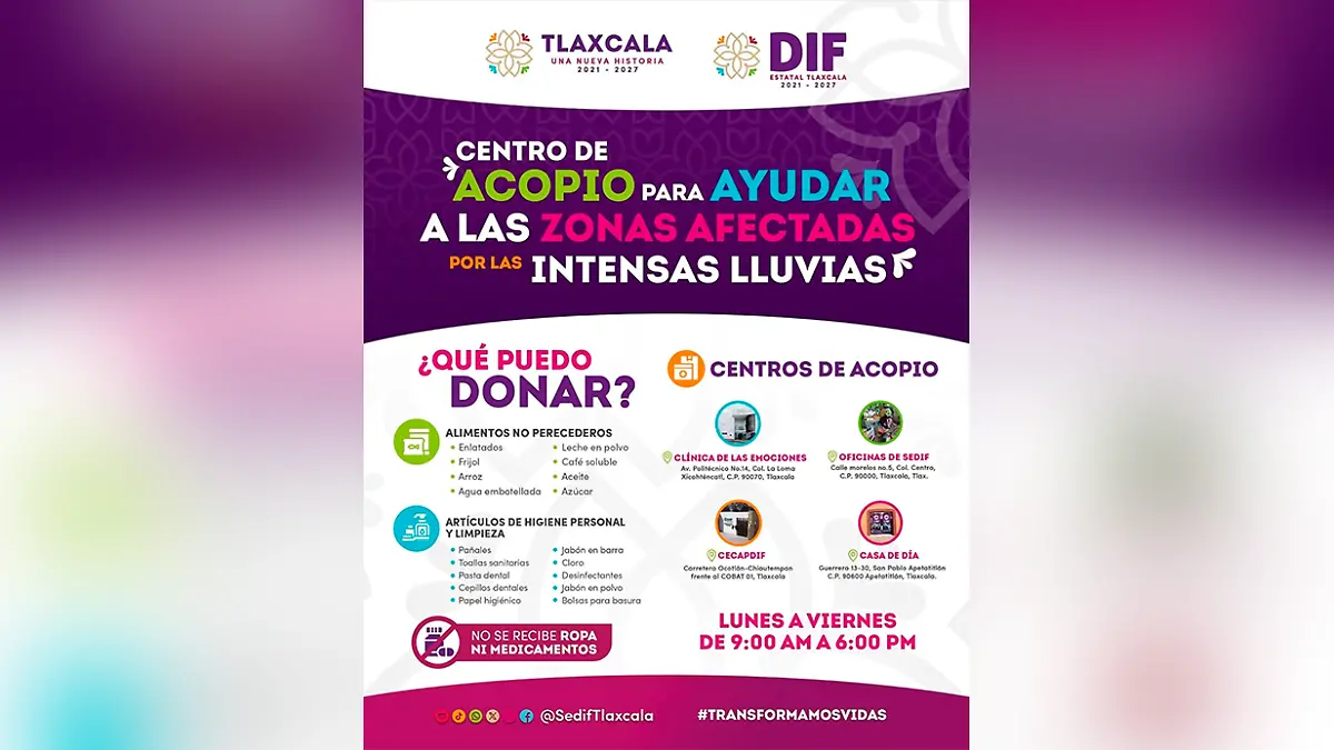Centros de acopio