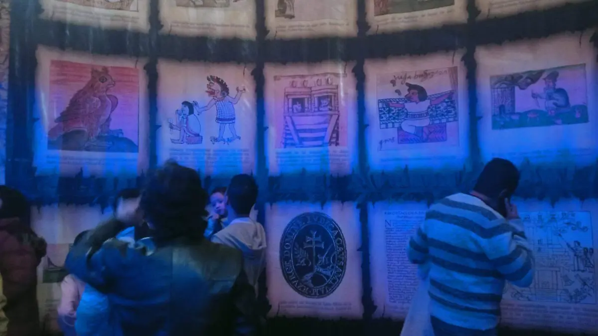 Códices prehispánicos expo 