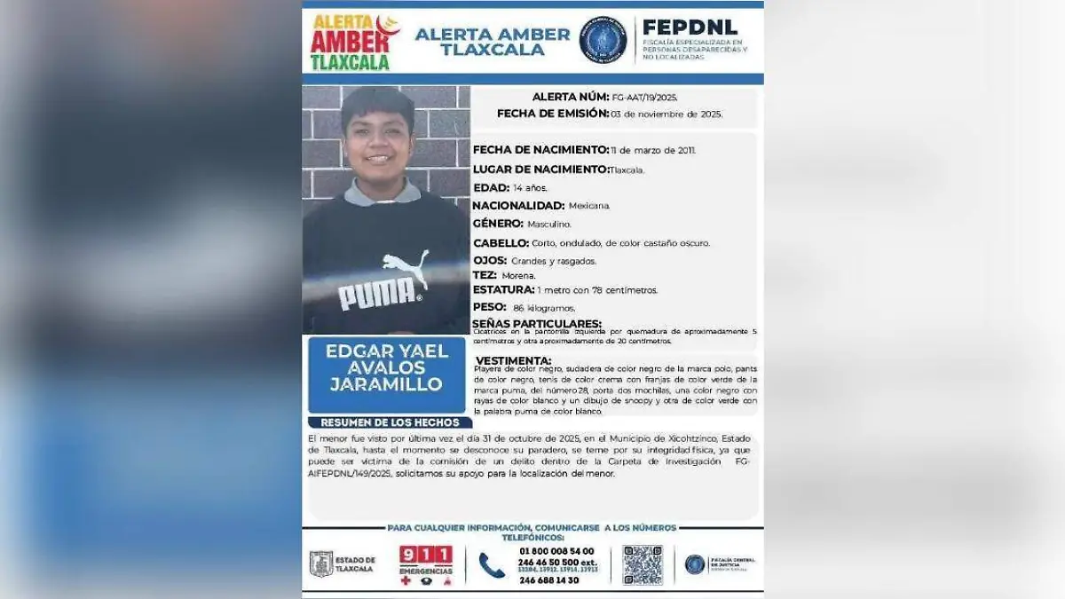 Buscan a tres menores desaparecidos 2