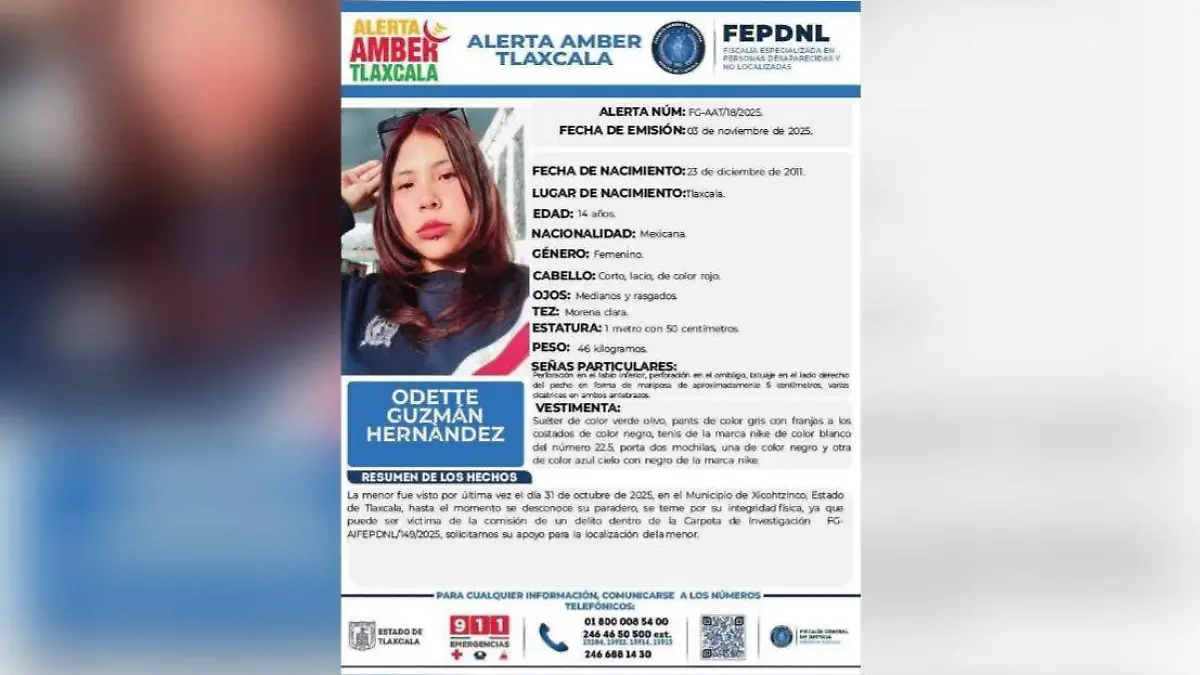 Buscan a tres menores desaparecidos