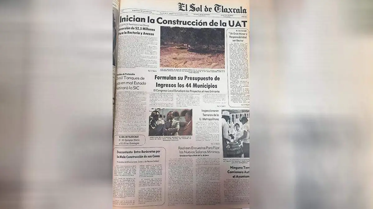 INICIA CONSTRUCCIÓN UATX