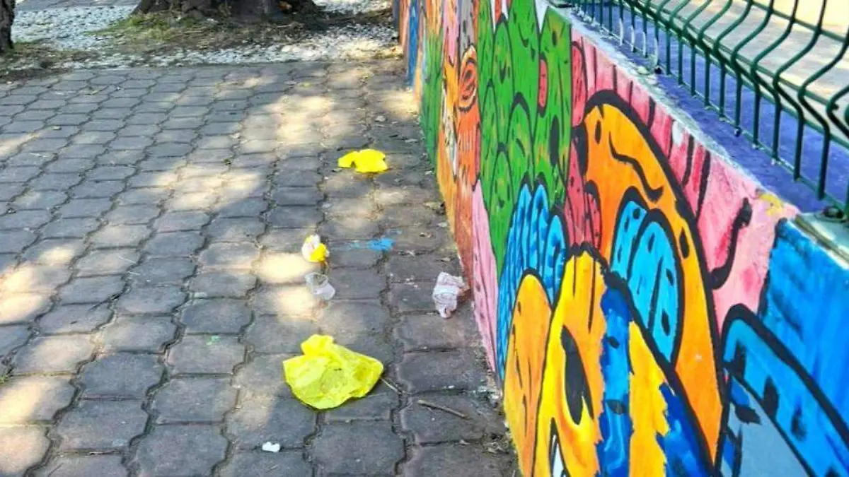 Juventud refuerza conservación del Parque La Paz (2)