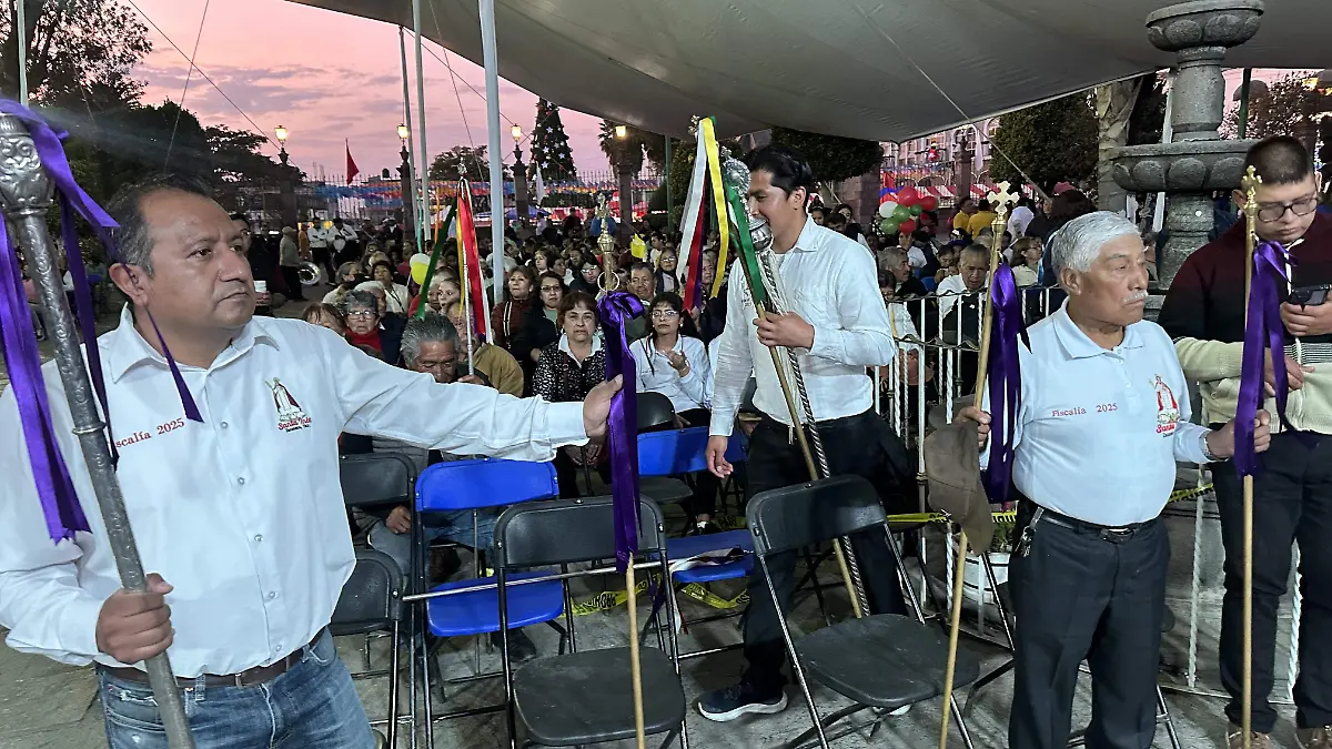 ZACATELCO LLEGADA DE SANTA INÉS