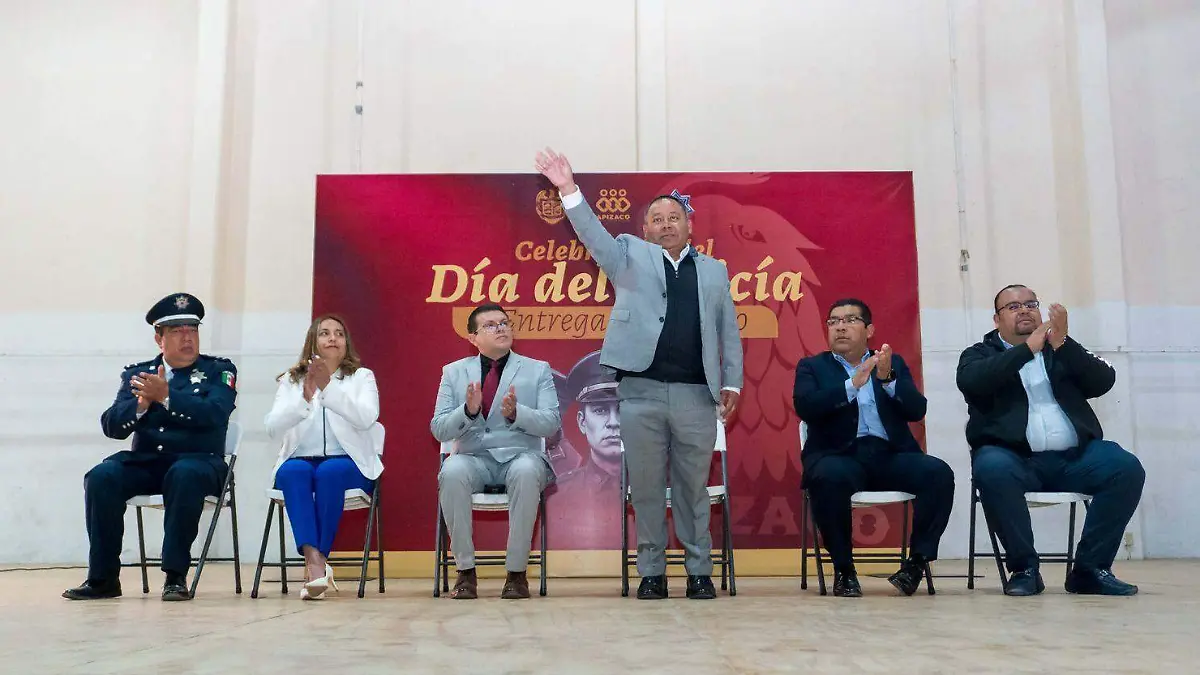 Reconoce Apizaco la vocación y valentía policial con celebración 2