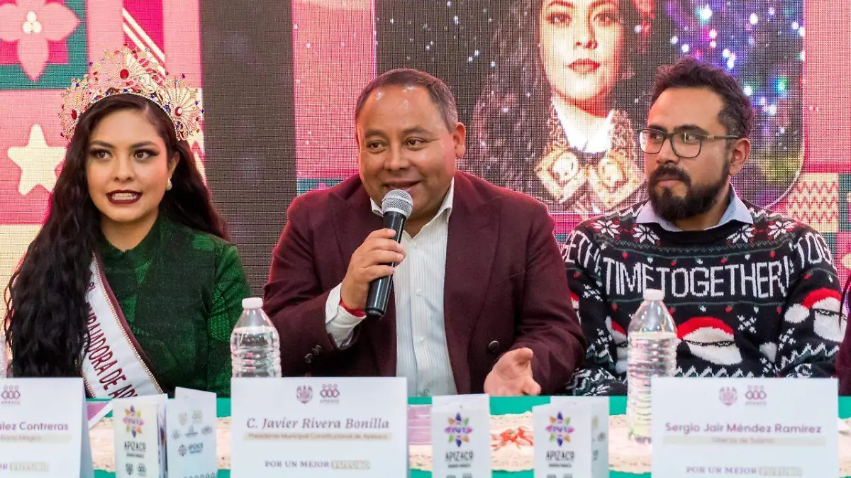 Javier Rivera Bonilla, alcalde de Apizaco