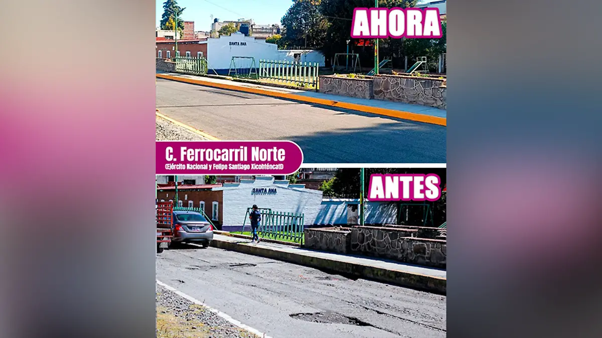 rehabilitación  de calles de Chiautempan 2 2