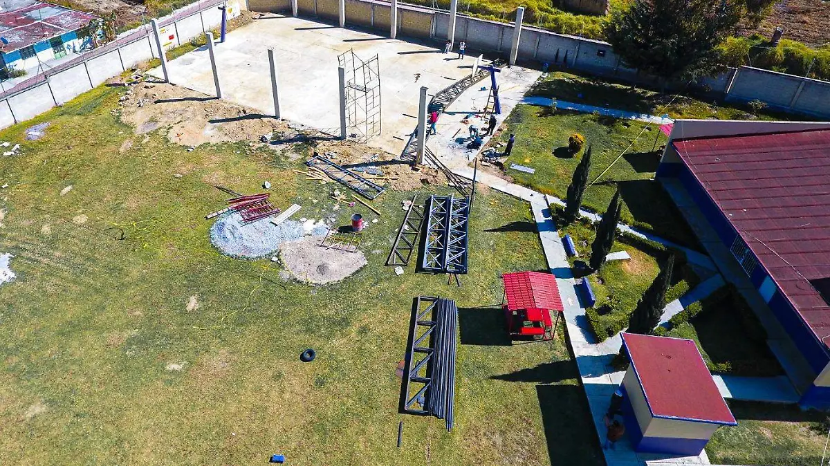 Chiautempan inicia 2026 con avance significativo en techumbre