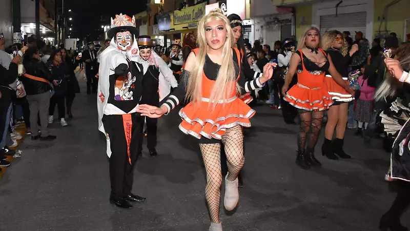 Desfile nocturno de carnaval