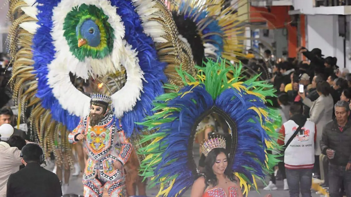 Desfile nocturno de carnaval