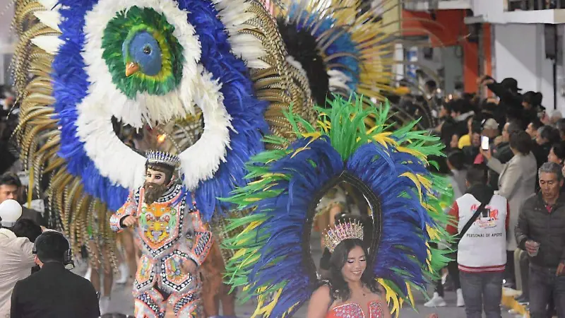 Desfile nocturno de carnaval