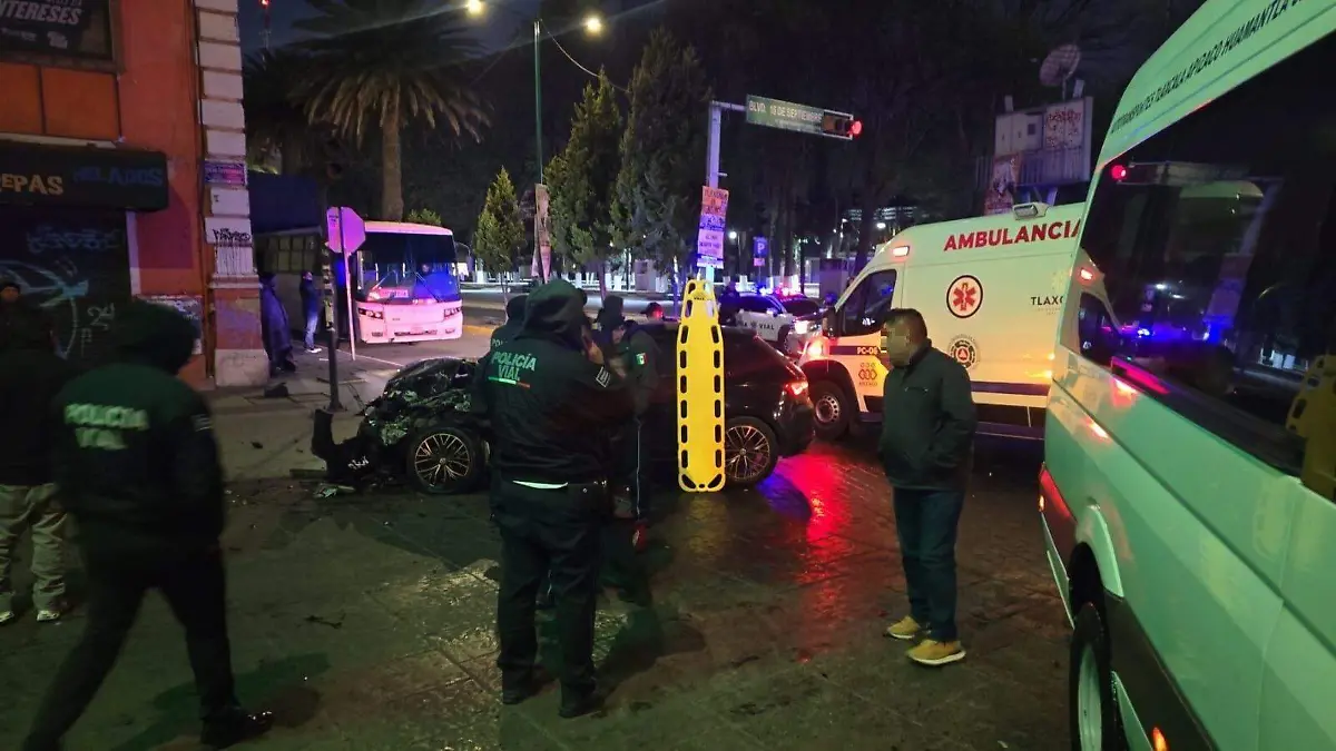 Cruce céntrico de Apizaco concentra dos choques en menos de un día