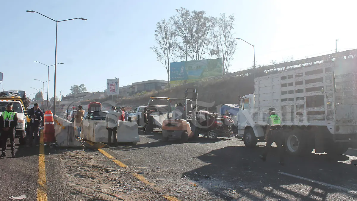 Provoca tráiler choque múltiple 3