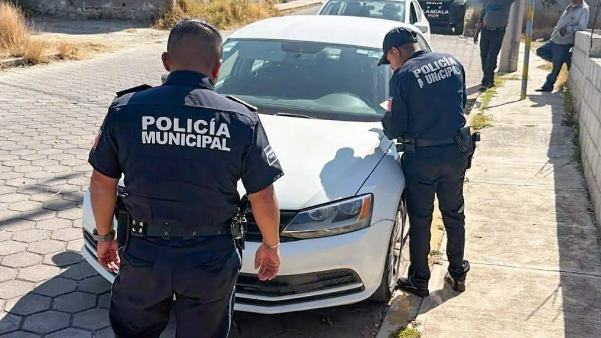 Policía capitalina localiza automóvil